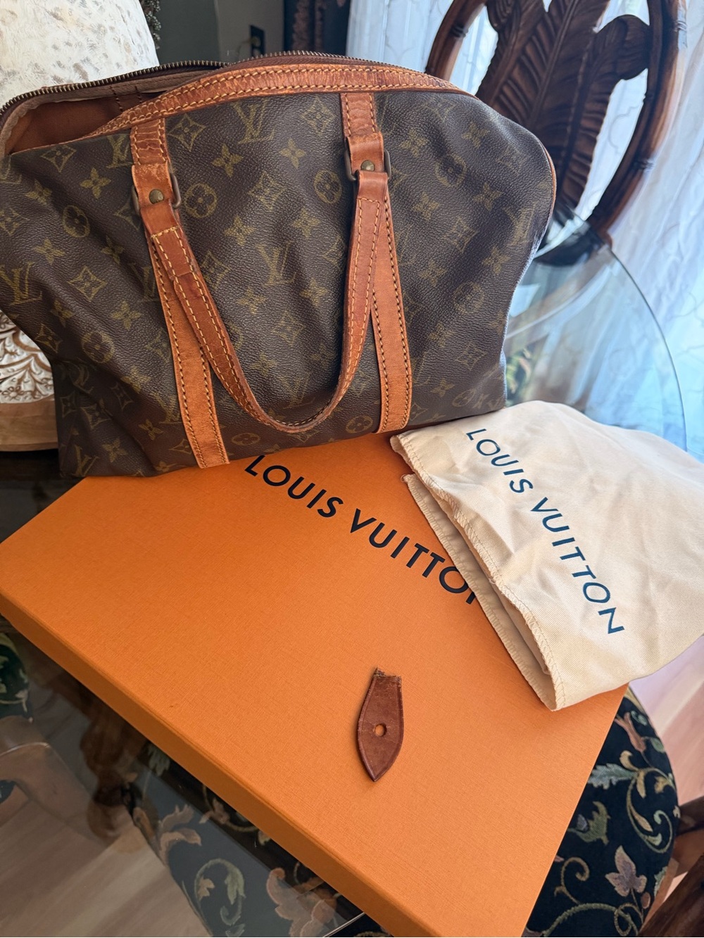 Louis Vuitton Sac 35 Boston handbag